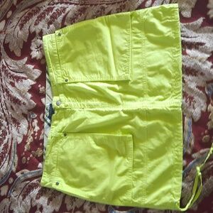 Brand New Burberry Lime Green Skirt